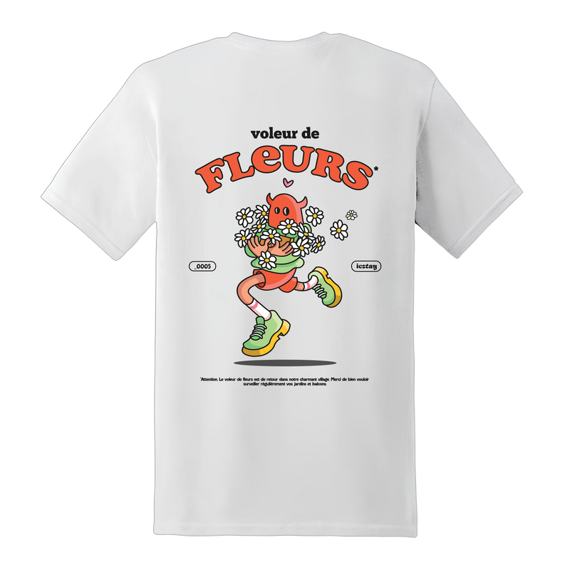 T-shirt Voleur de Fleurs
