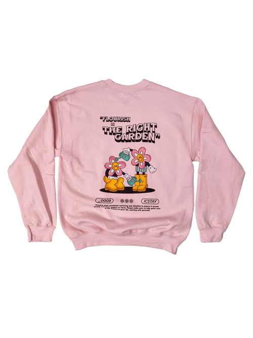 Crewneck Flourish in the Right Garden