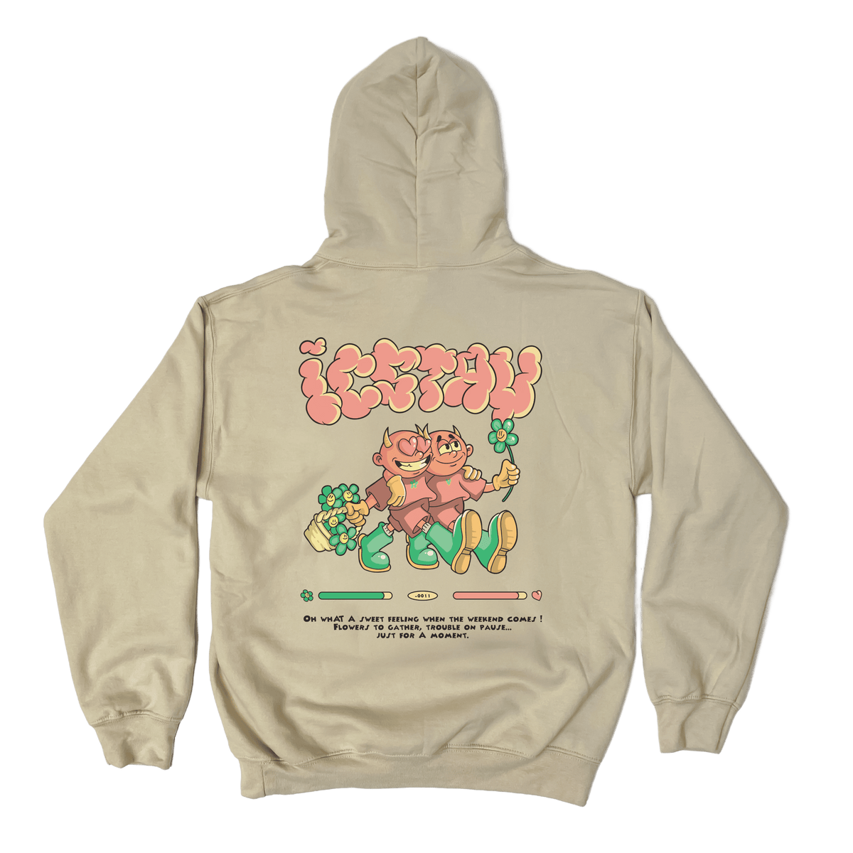 Sweat à capuche When the Weekend Comes