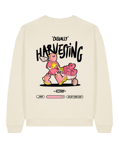 Crewneck Casually Harvesting
