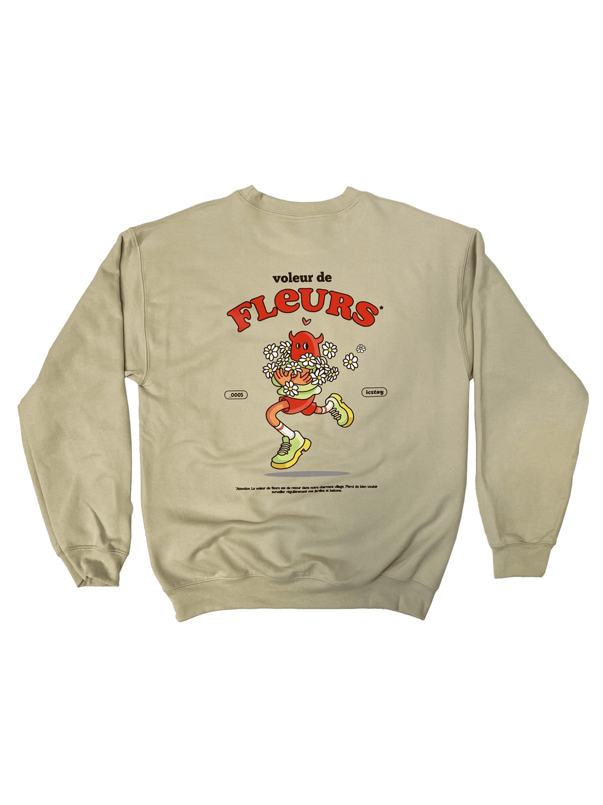 Crewneck Voleur de Fleurs