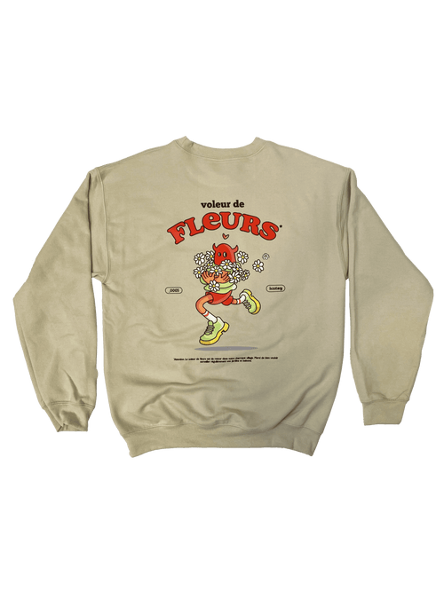 Crewneck Voleur de Fleurs